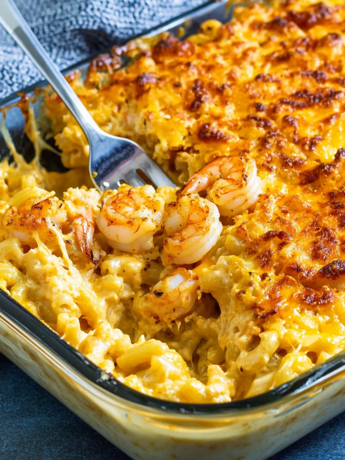 Cajun Shrimp and Crab Mac and Cheese