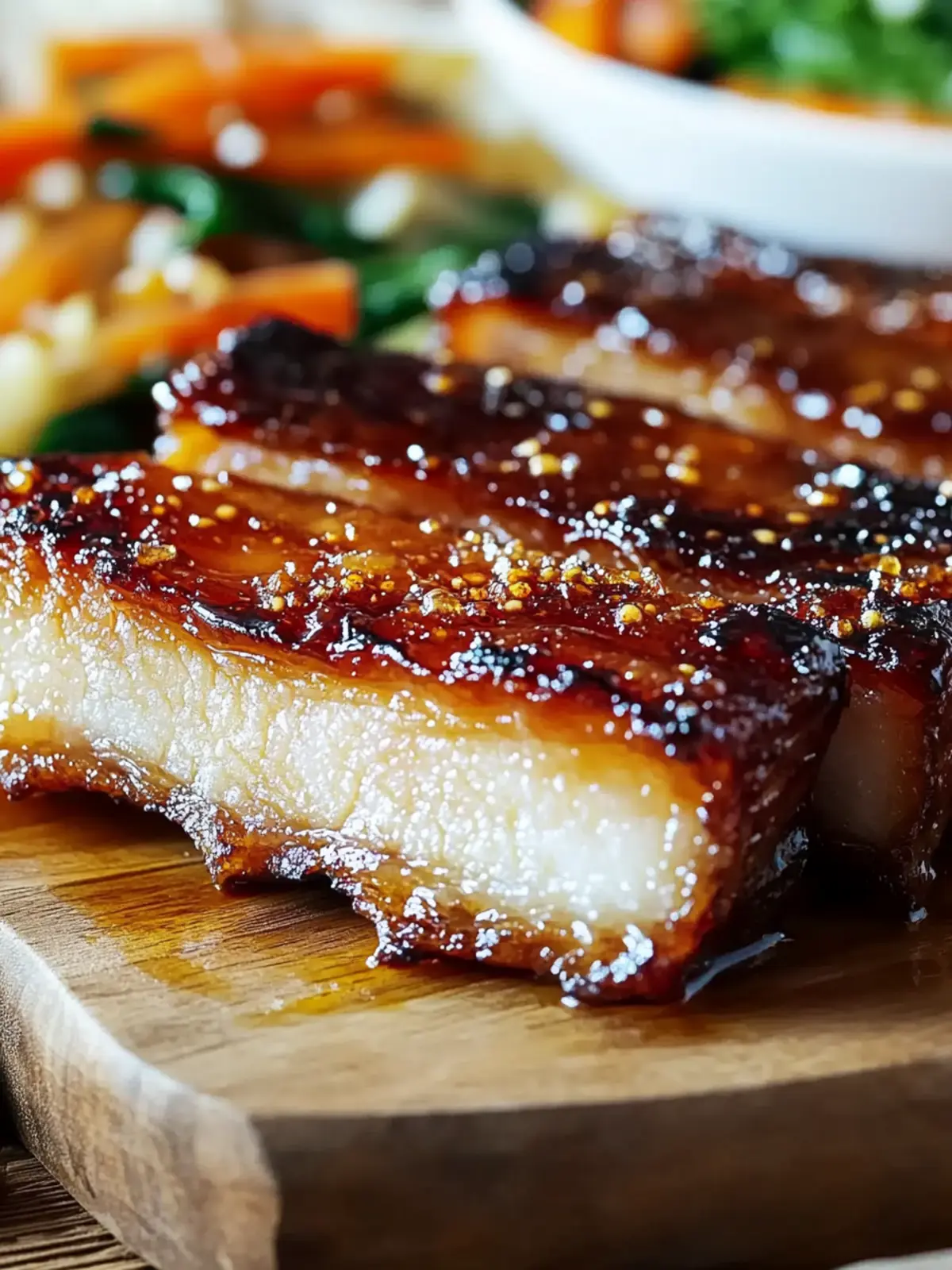 Honey Glazed Pork Belly