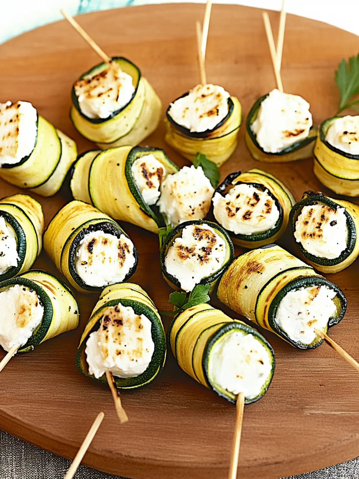 Delicious Grilled Zucchini Wraps With Goat Cheese You’ll Love 5 Grilled Zucchini Wraps With Goat Cheese