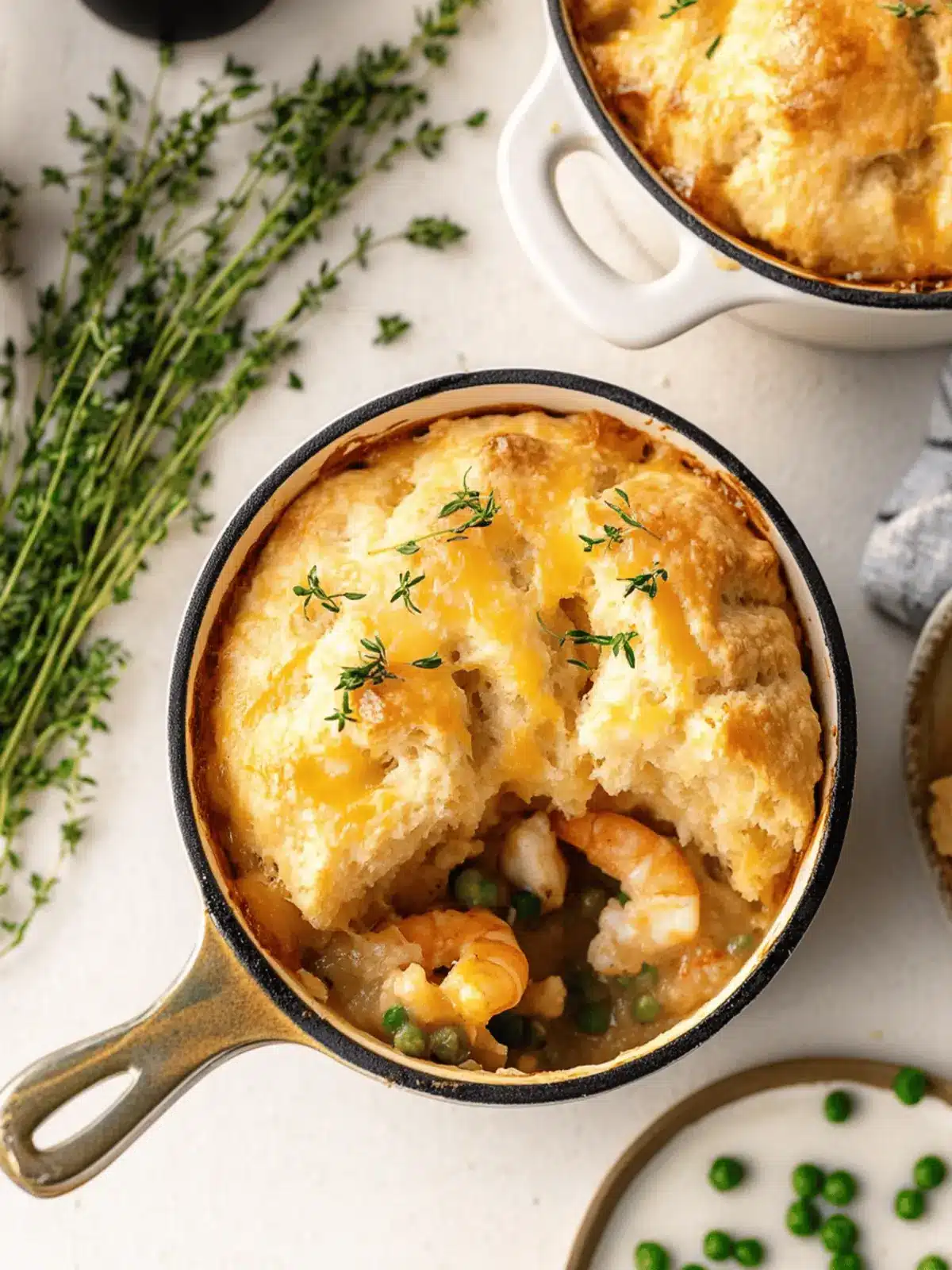 Cheddar Bay Biscuit Seafood Pot Pie: Cozy Comfort in Every Bite 5 Cheddar Bay Biscuit Seafood Pot Pie