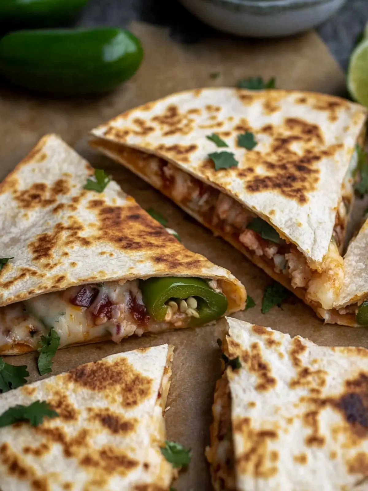Delicious Jalapeno Popper Quesadillas for Easy Weeknight Joy 5 Jalapeno Popper Quesadillas