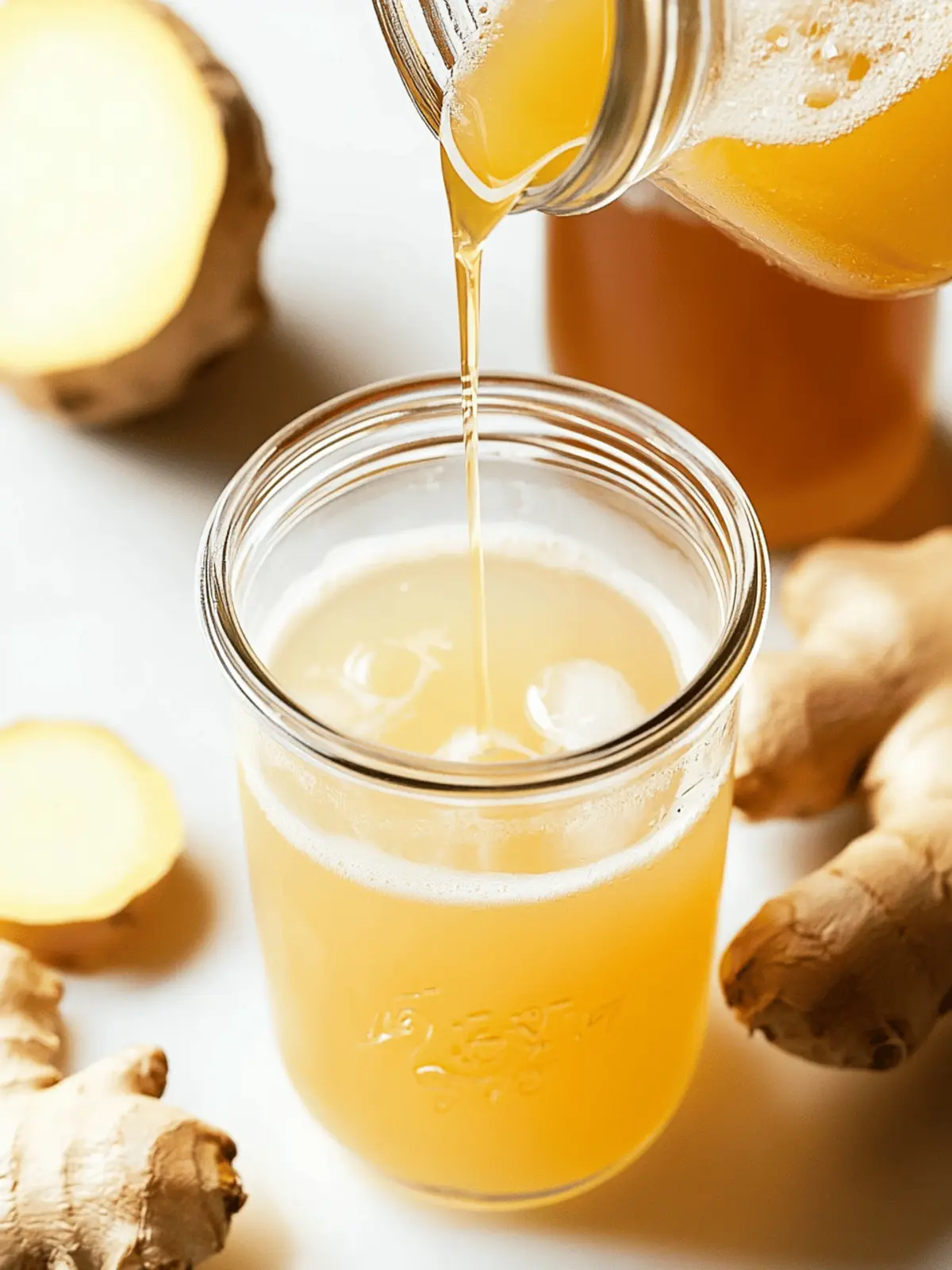 Ginger Syrup for Drinks