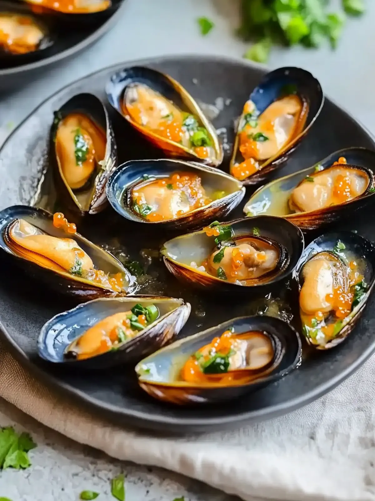 Japanese Dynamite Mussels