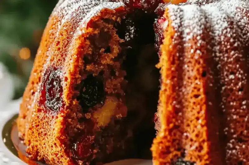 Christmas Fruit Bundt Cake