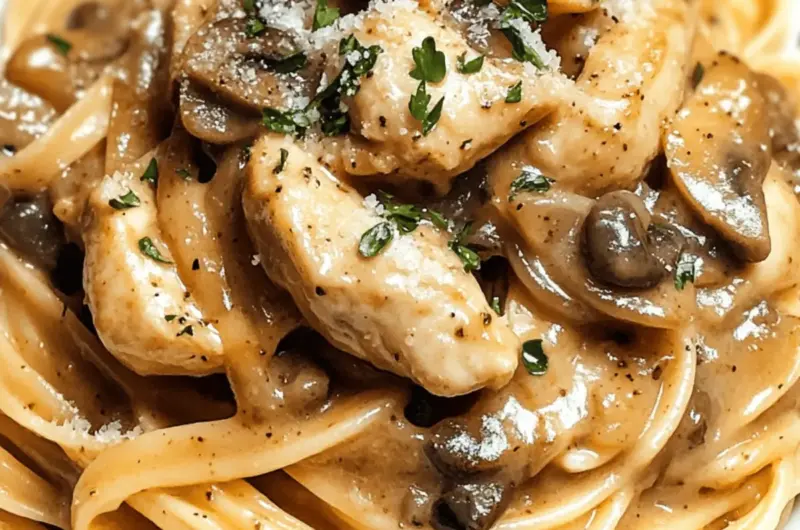 Chicken Marsala Pasta