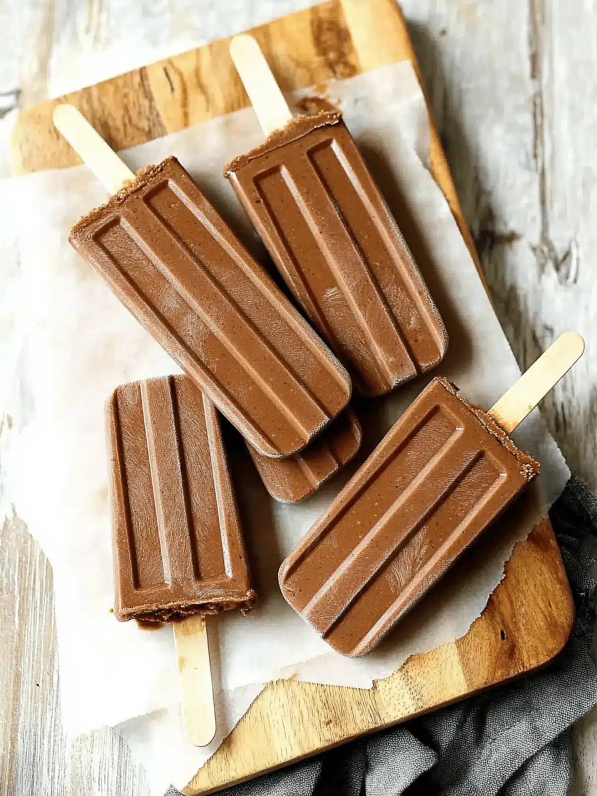 Chocolaty Avocado Fudgesicles