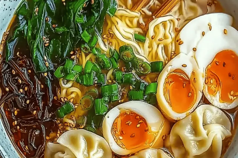Dumpling Ramen Bowl