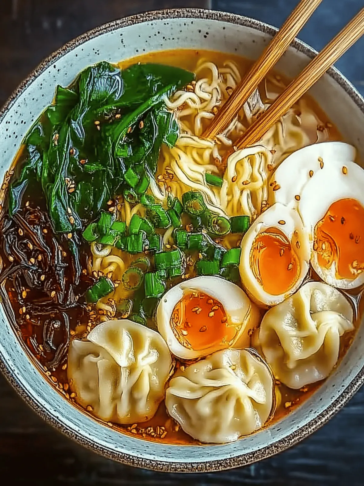 Dumpling Ramen Bowl