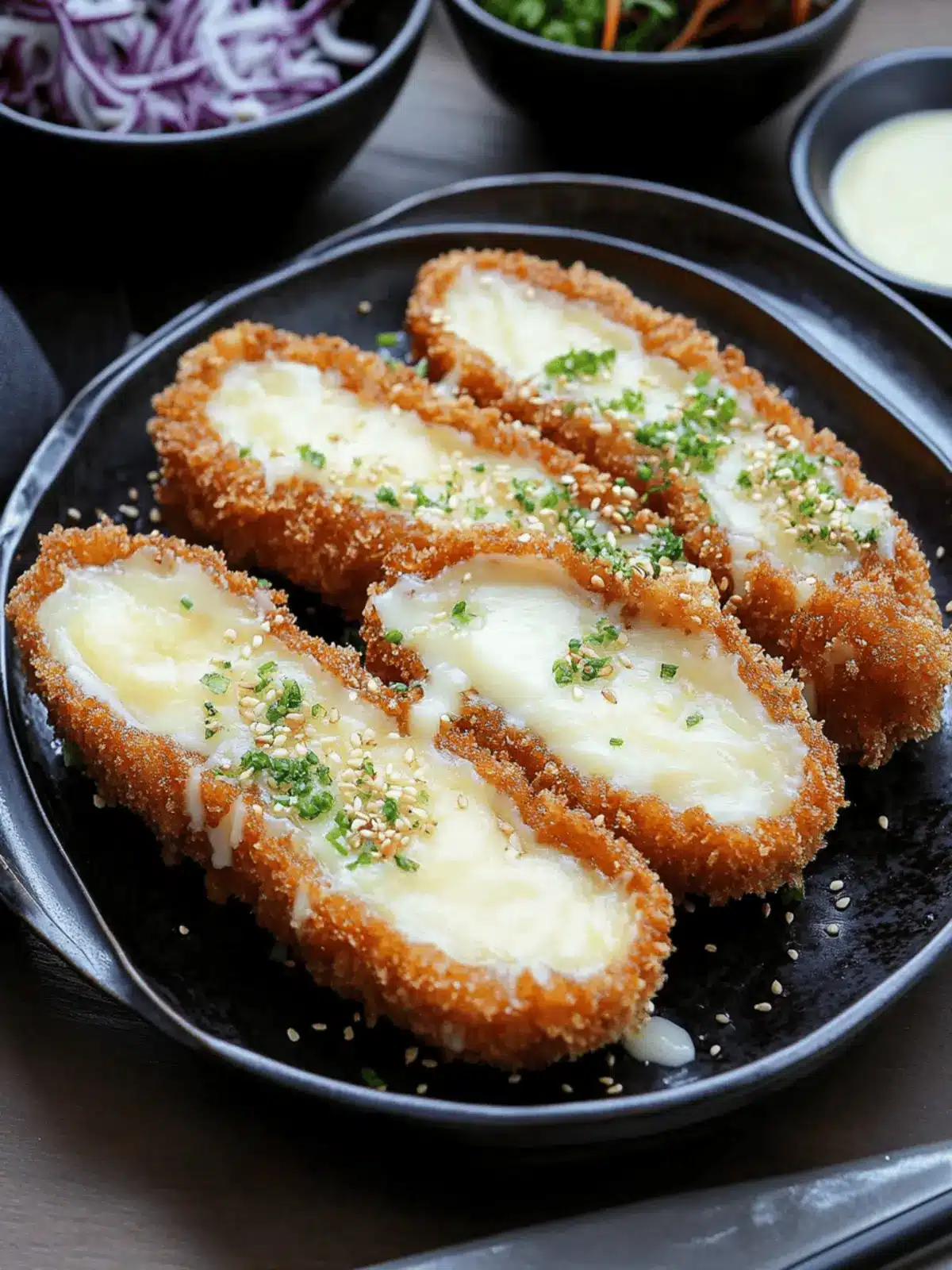 Korean Cheese Katsu