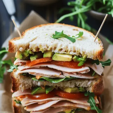 Honey Mustard Turkey Avocado Sandwich for Flavorful Lunches 10 Honey Mustard Turkey Avocado Sandwich