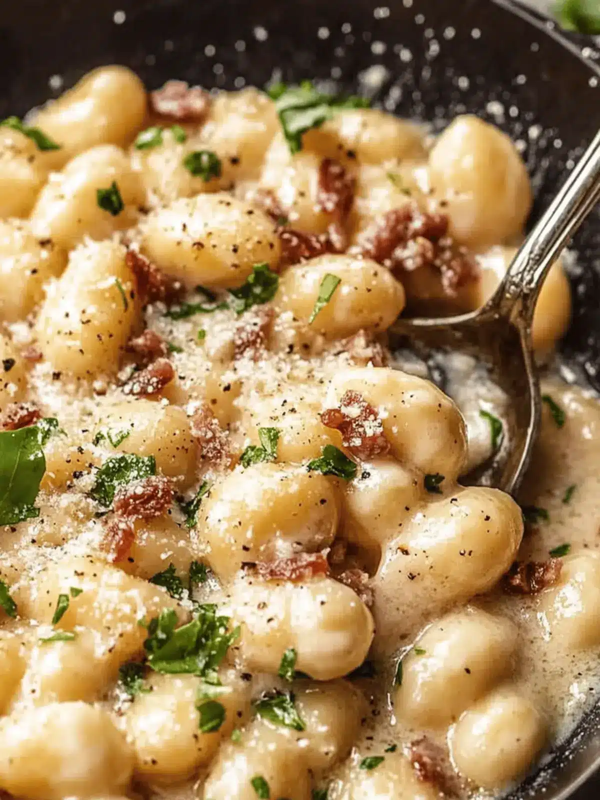 Gnocchi Carbonara: A Creamy Twist on Classic Comfort Food 4 Gnocchi Carbonara