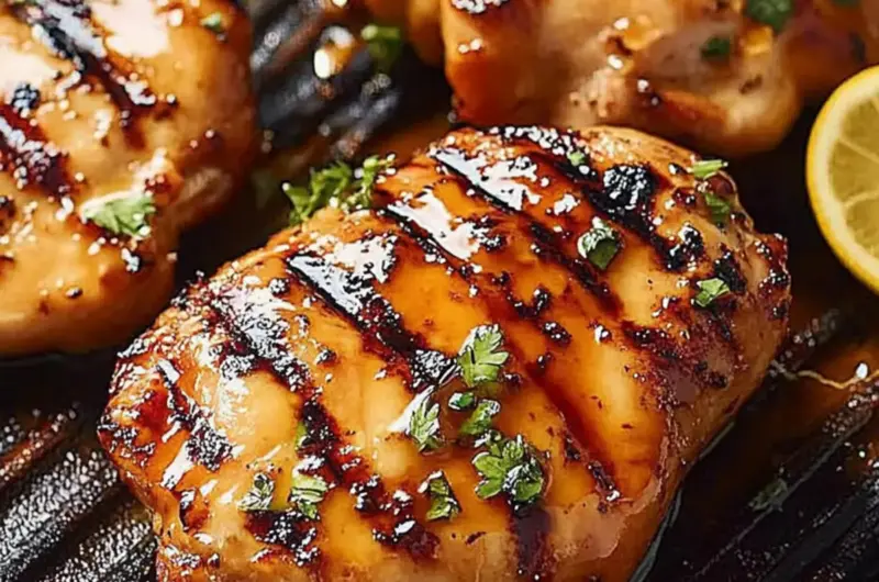 Grilled Hot Honey Chicken