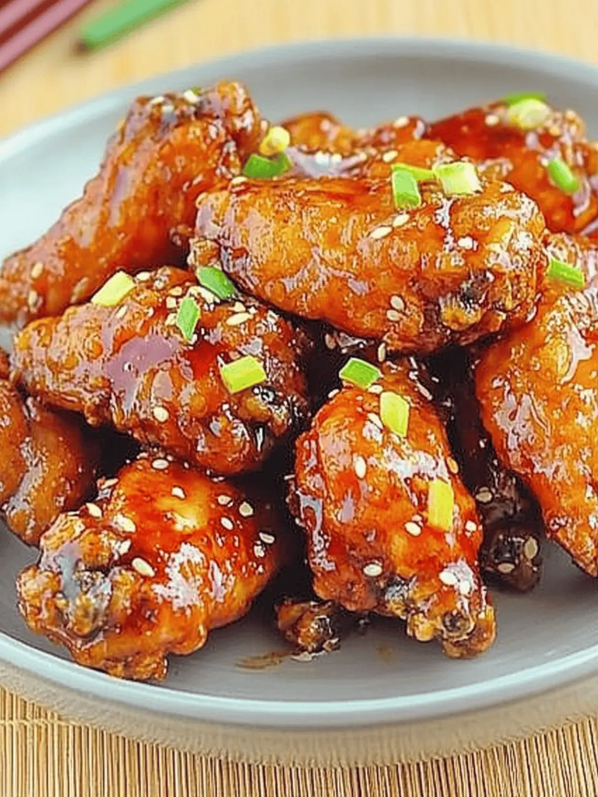 Spicy Tso-Style Wings