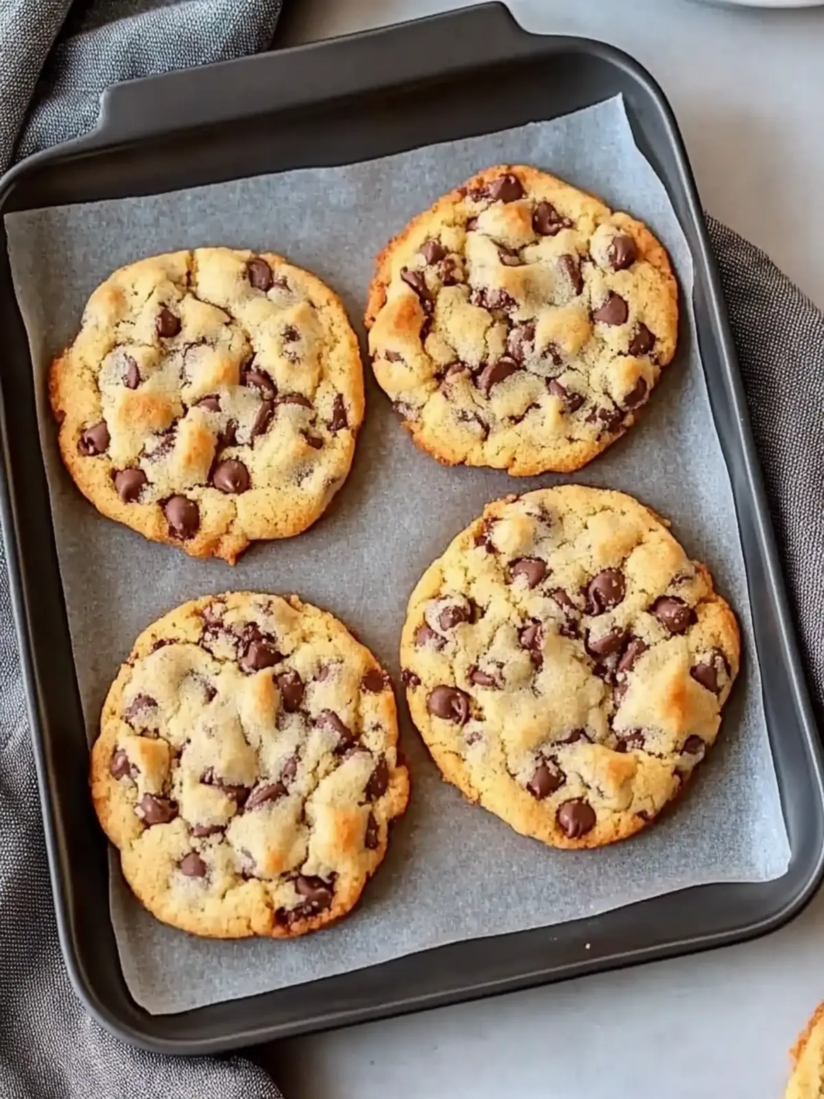 Sweet Chocolate Chip and Toffee Shortbread Cookies