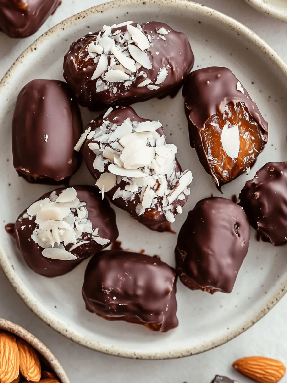 Almond Joy Stuffed Dates: A Decadent Guilt-Free Treat 3 Almond Joy Stuffed Dates