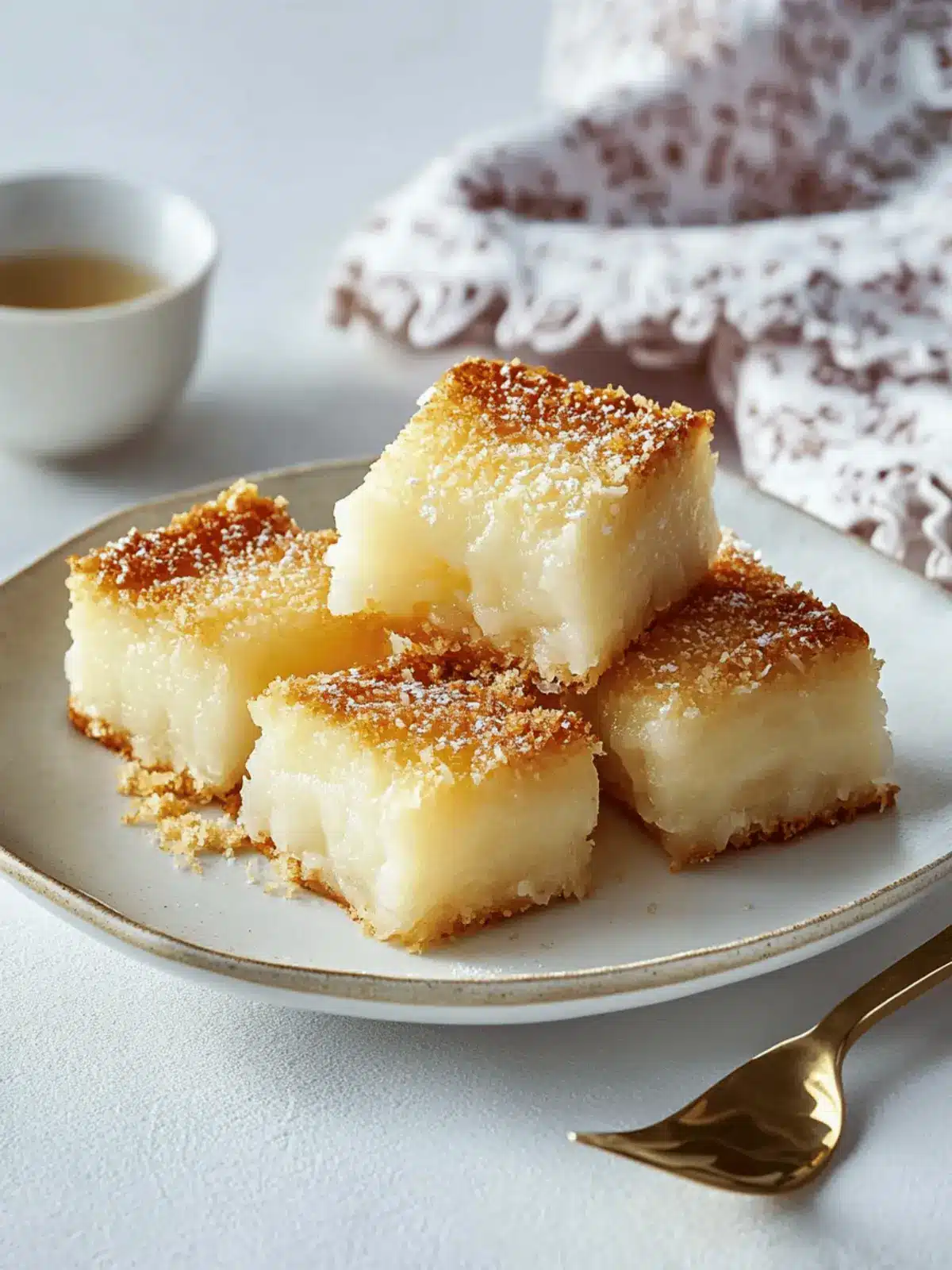Coconut Mochi Cake