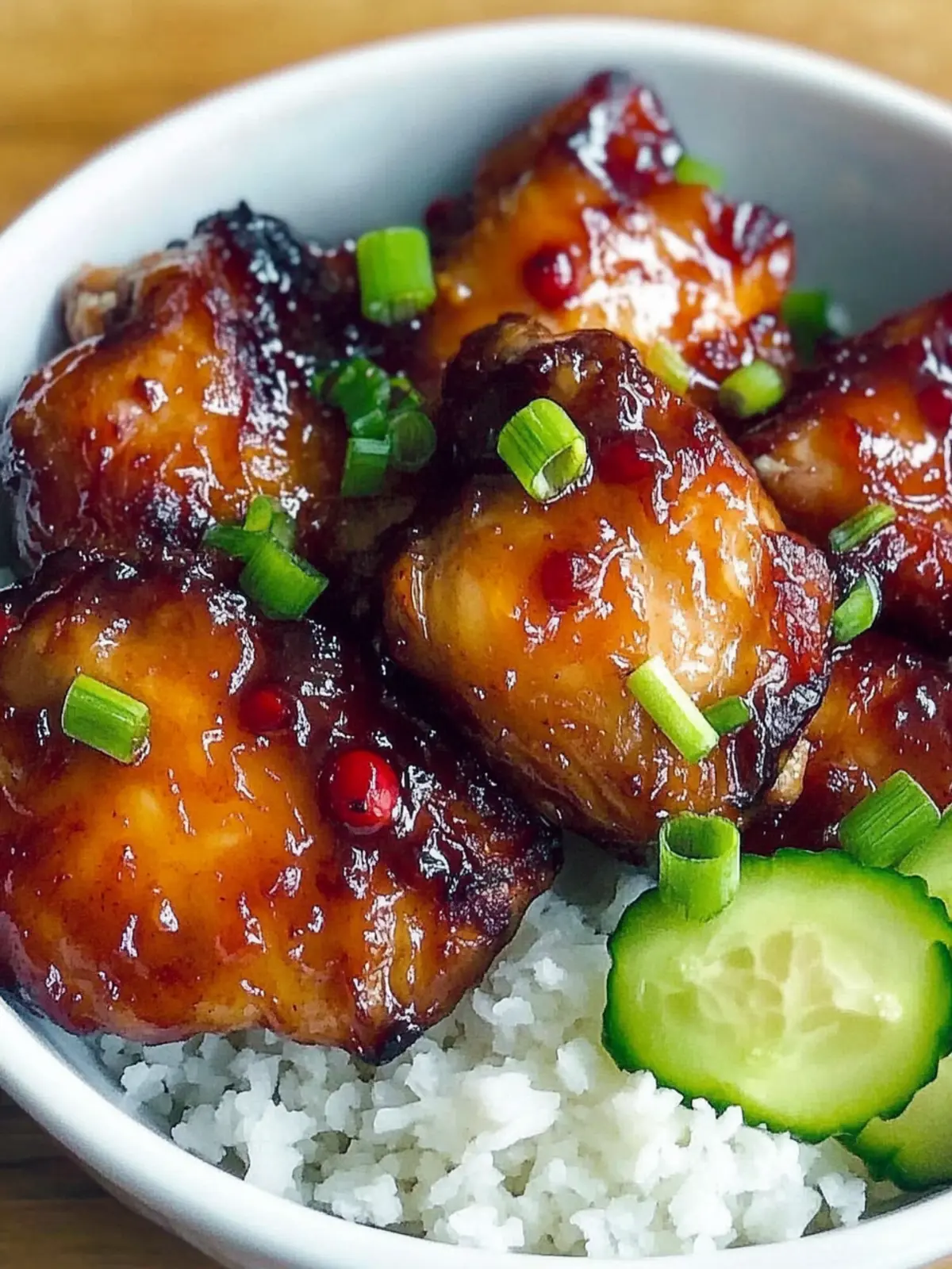 Sticky Sweet Chili Chicken Thighs