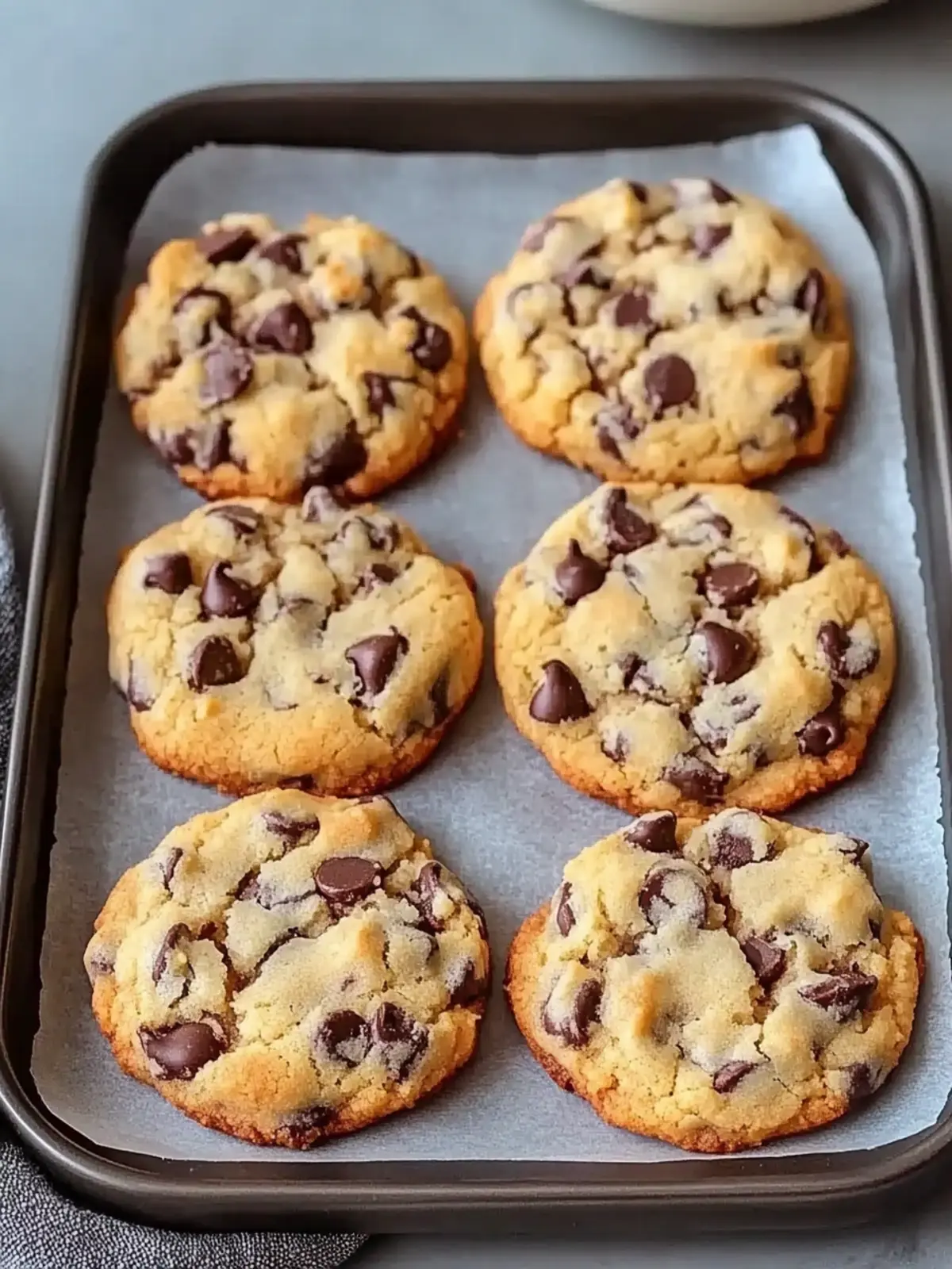 Sweet Chocolate Chip and Toffee Shortbread Cookies