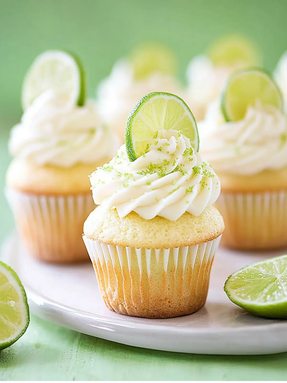 Zesty Key Lime Cupcakes: A Sweet Citrus Escape 4 Key Lime Cupcakes