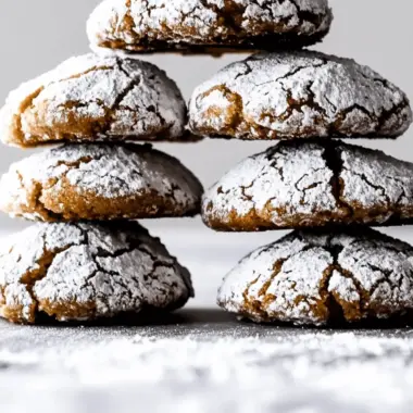 Ginger Crinkle Cookies