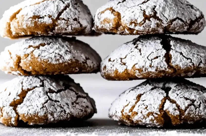 Ginger Crinkle Cookies