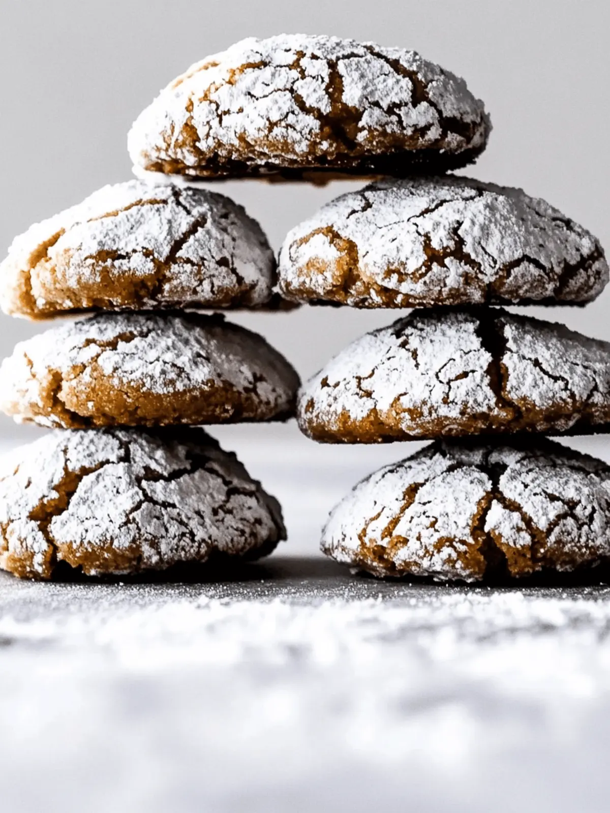 Ginger Crinkle Cookies