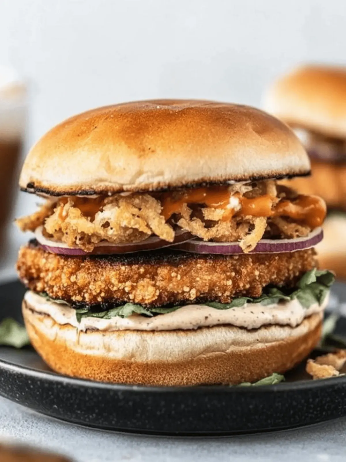 Cajun-Spiced Cilantro Burger