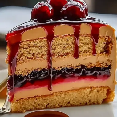 Peanut Butter & Jelly Cake