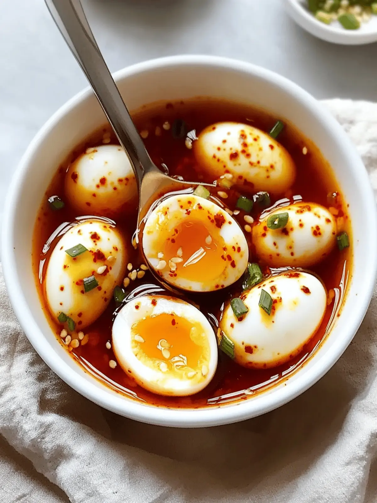 Spicy Gochujang Eggs