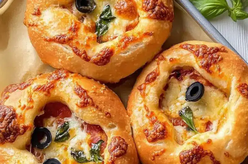 Gluten Free Stuffed Crust Pizza Buns