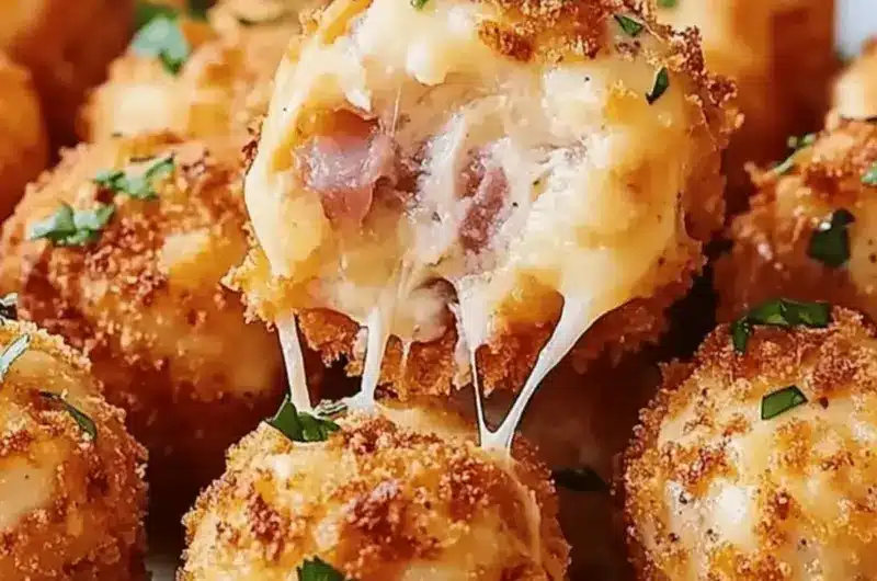 Chicken Cordon Bleu Bites