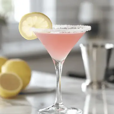 Pink Lemon Drop Martini