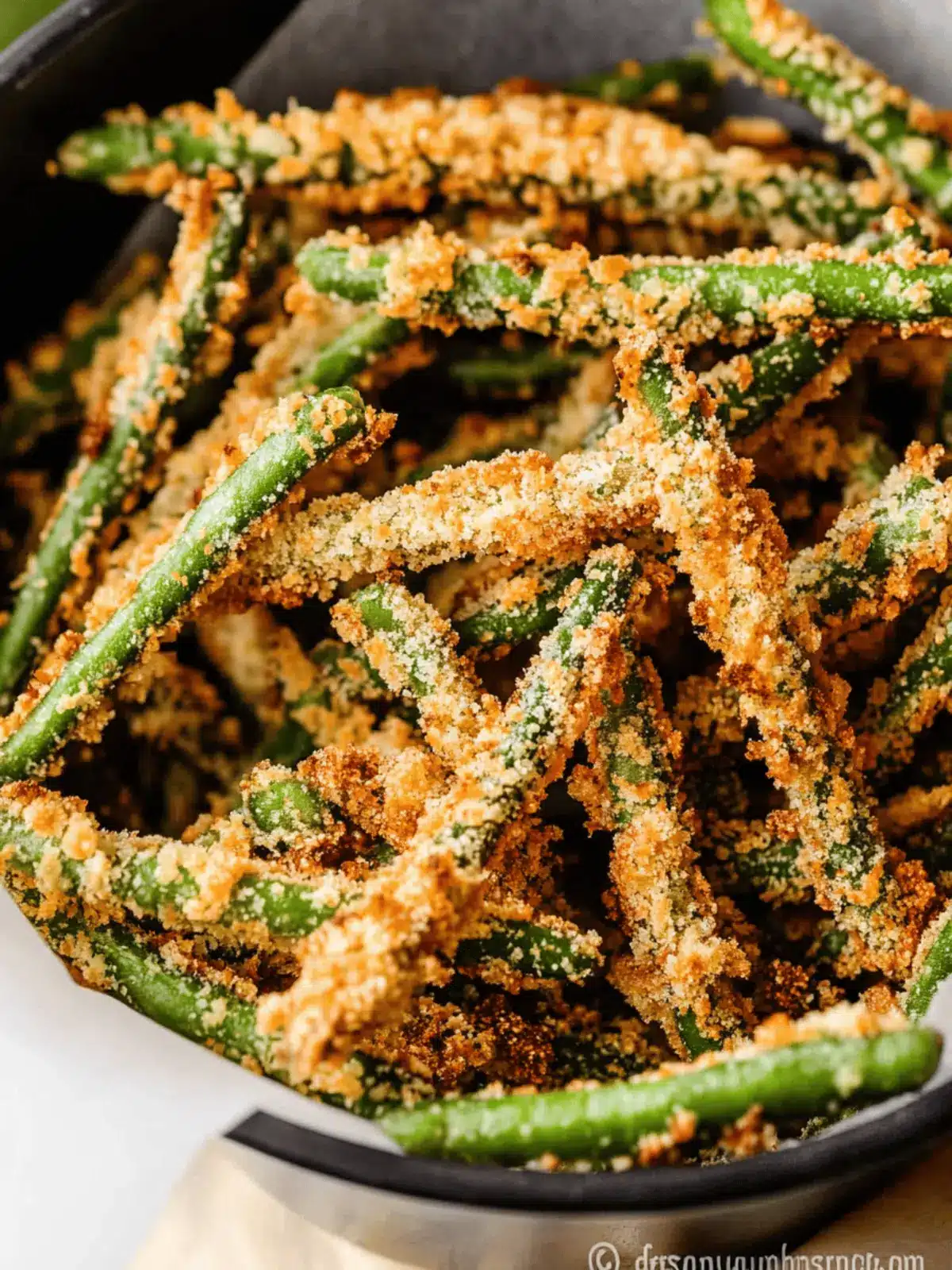 Crispy Air Fryer Green Bean Fries You’ll Love to Crunch! 2 Air Fryer Green Bean Fries