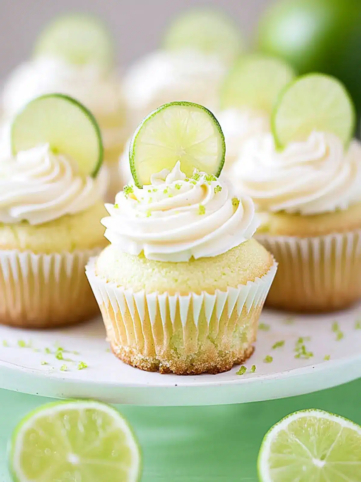 Zesty Key Lime Cupcakes: A Sweet Citrus Escape 5 Key Lime Cupcakes