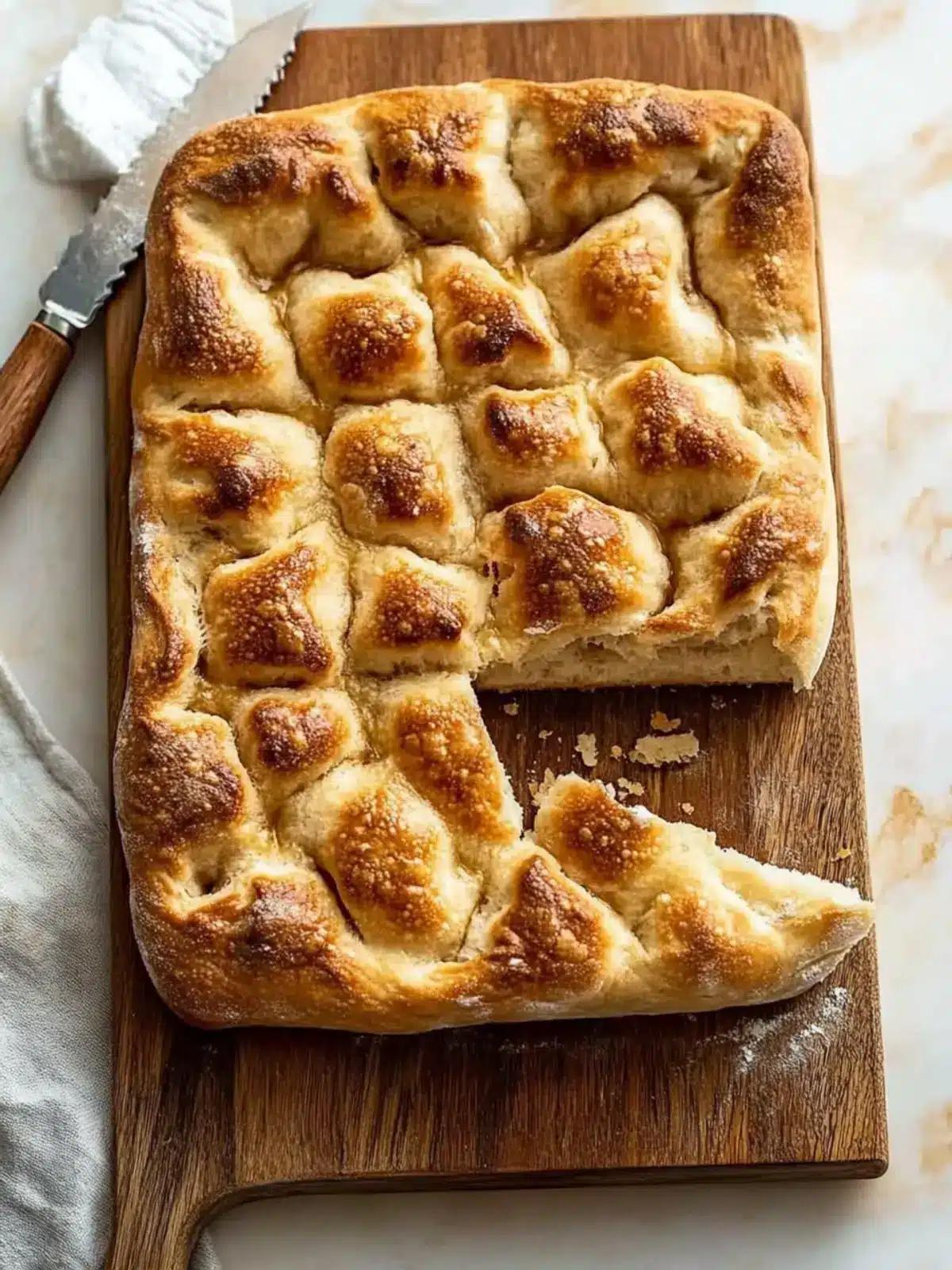 Schiacciata Bread: Easy Steps for Irresistible Flavor! 4 Schiacciata Bread