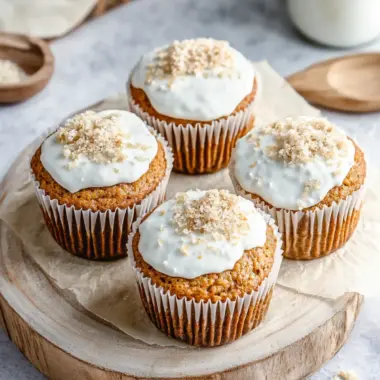 Delicious Sourdough Carrot Cake Muffins for Sweet Mornings 9 Sourdough Carrot Cake Muffins