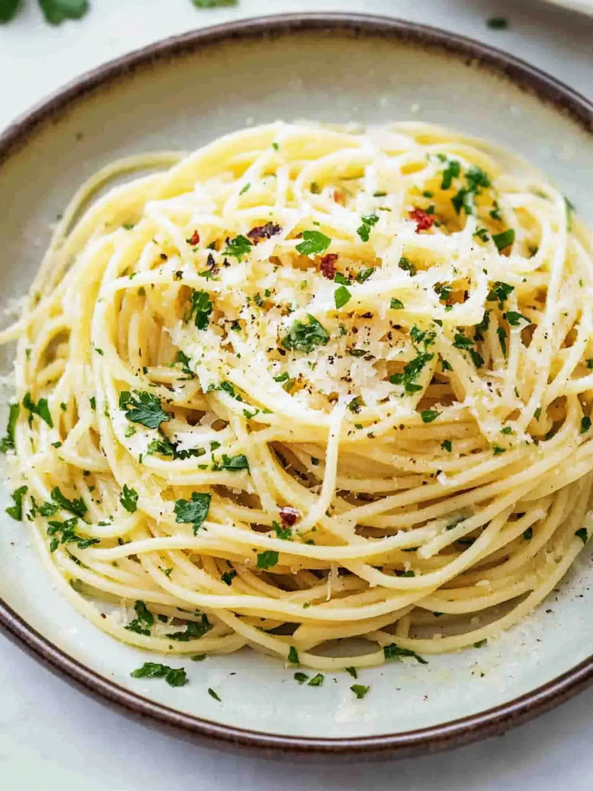 Spaghetti with Garlic and Olive Oil: A Simple Dinner Delight 5 Spaghetti with Garlic and Olive Oil