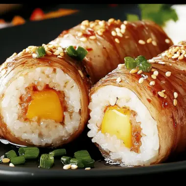 Savory Pork-Wrapped Rice Balls Ready in Just 20 Minutes 10 Pork-Wrapped Rice Balls