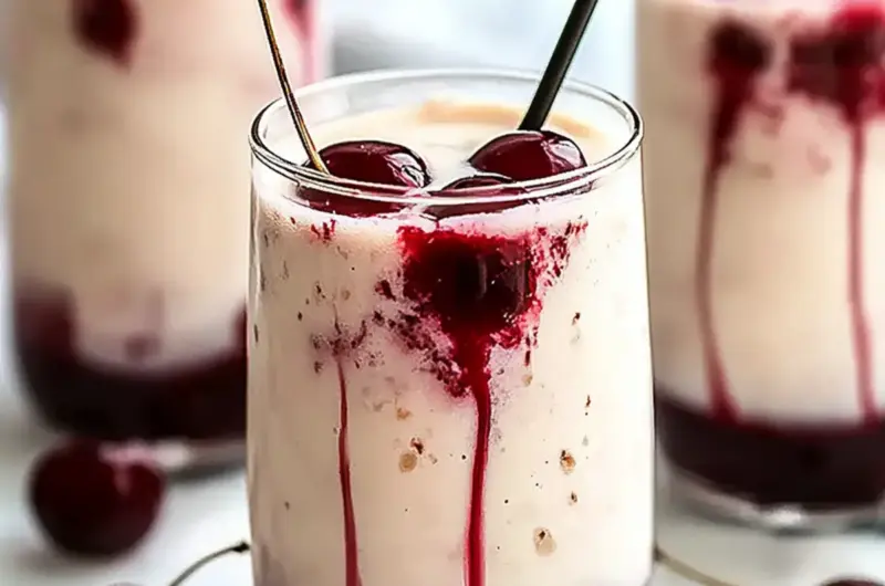 Cherry Earl Grey Milk Tea