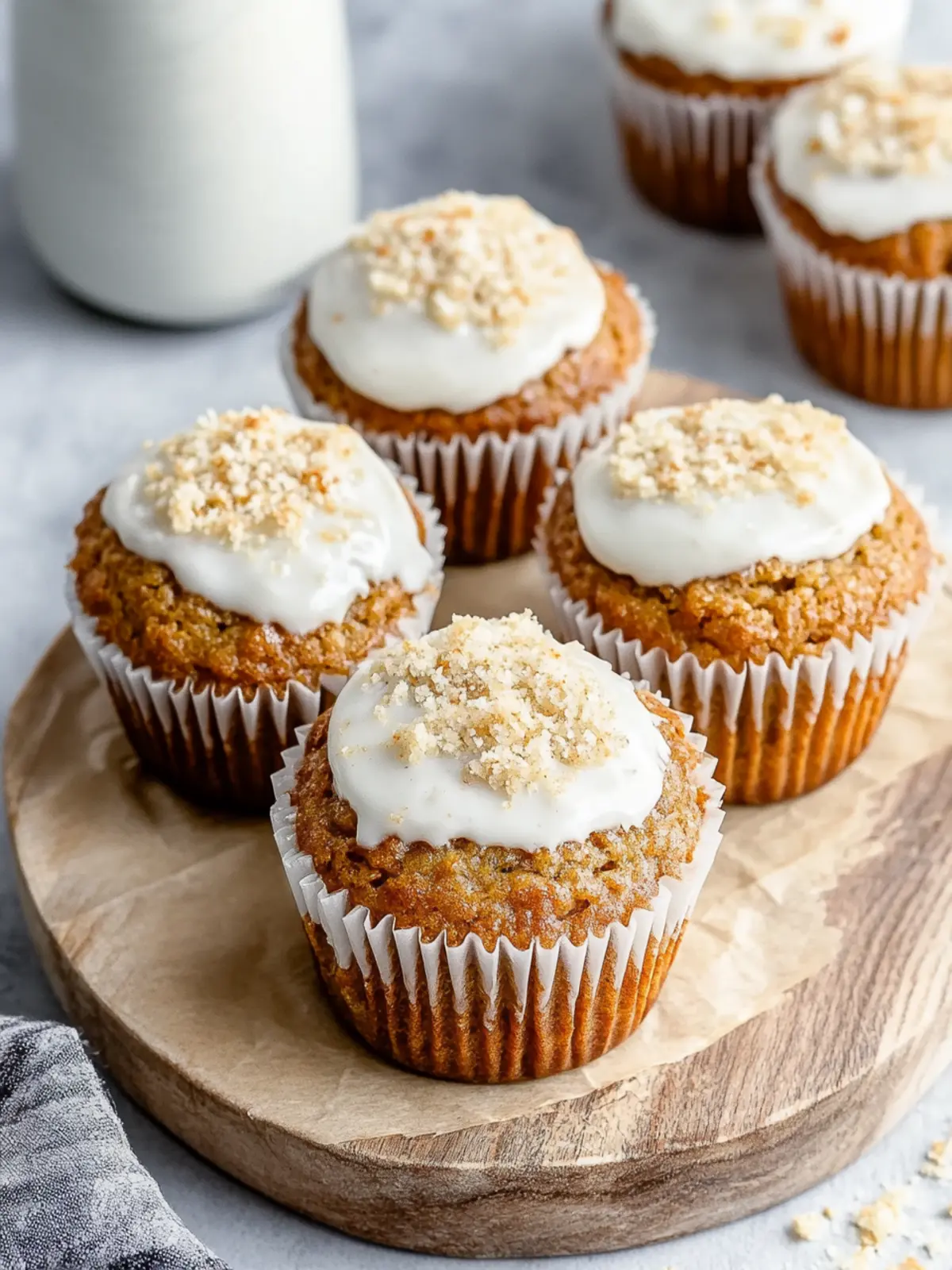 Delicious Sourdough Carrot Cake Muffins for Sweet Mornings 4 Sourdough Carrot Cake Muffins