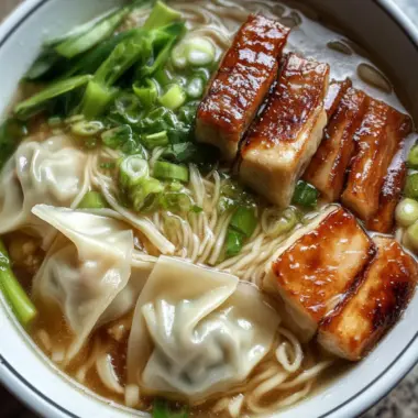 Delicious Wonton Char Siu Noodle Soup You Can Make at Home 9 Wonton Char Siu Noodle Soup