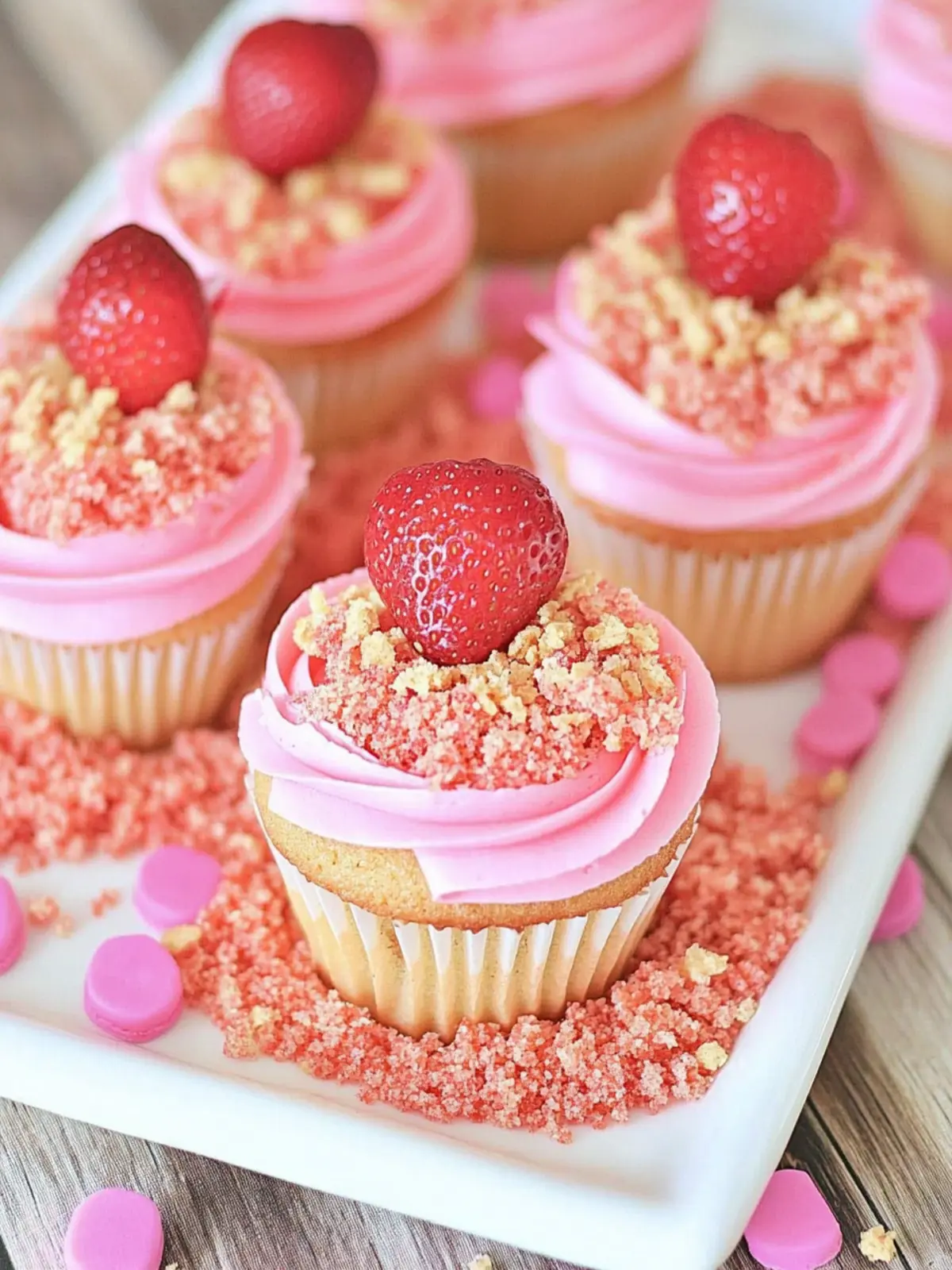 Decadent Strawberry Crunch Cupcakes That Wow Every Bite 2 Strawberry Crunch Cupcakes