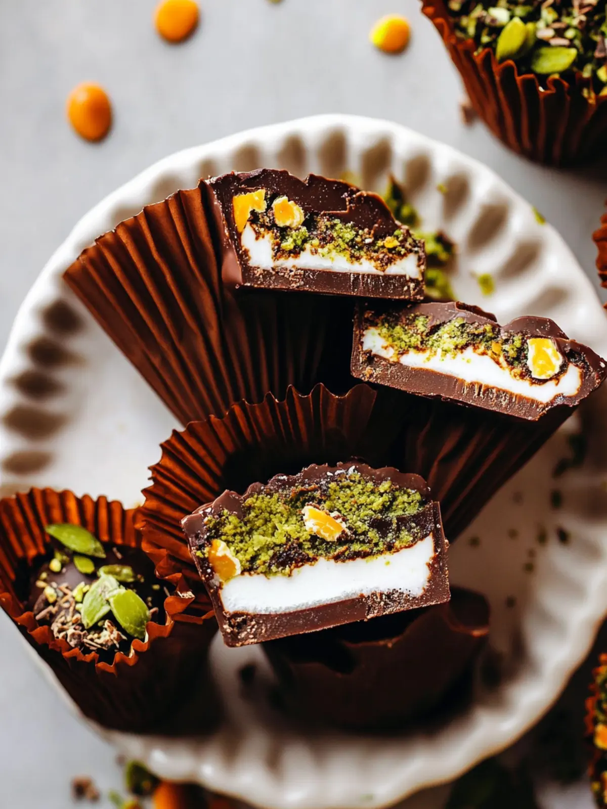 Irresistible Dubai Chocolate Cups You'll Crave Every Time 3 Dubai Chocolate Cups