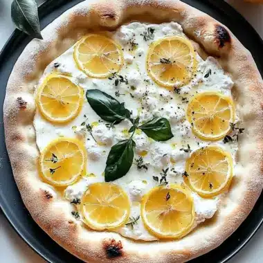 Zesty Lemon Pizza That'll Brighten Your Weeknight Dinner 9 Lemon Pizza