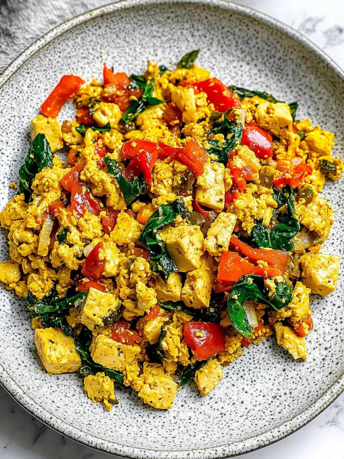 Delicious Tofu Scramble: A Flavor-Packed Breakfast Surprise 3 Tofu Scramble