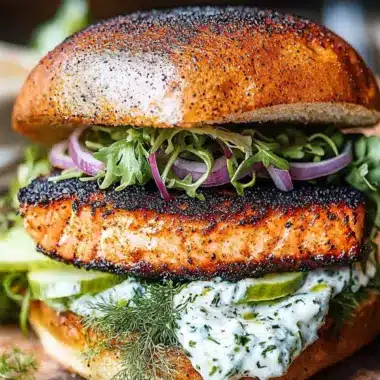 Savor the Flavor: Blackened Salmon Cajun Sandwich Delight 9 Blackened Salmon Cajun Sandwich
