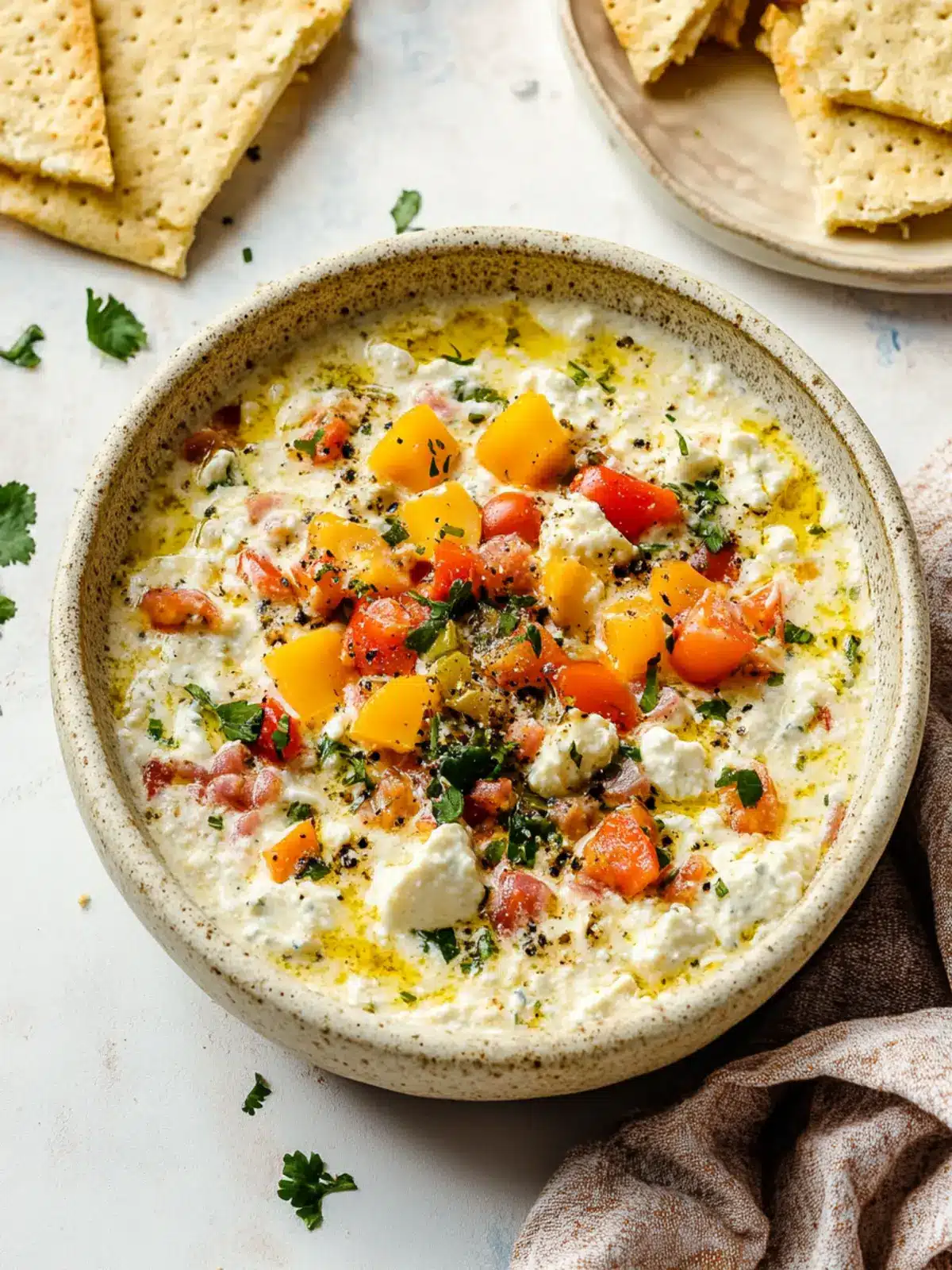 High Protein Cottage Cheese Giardiniera Dip for Any Occasion 4 High Protein Cottage Cheese Giardiniera Dip