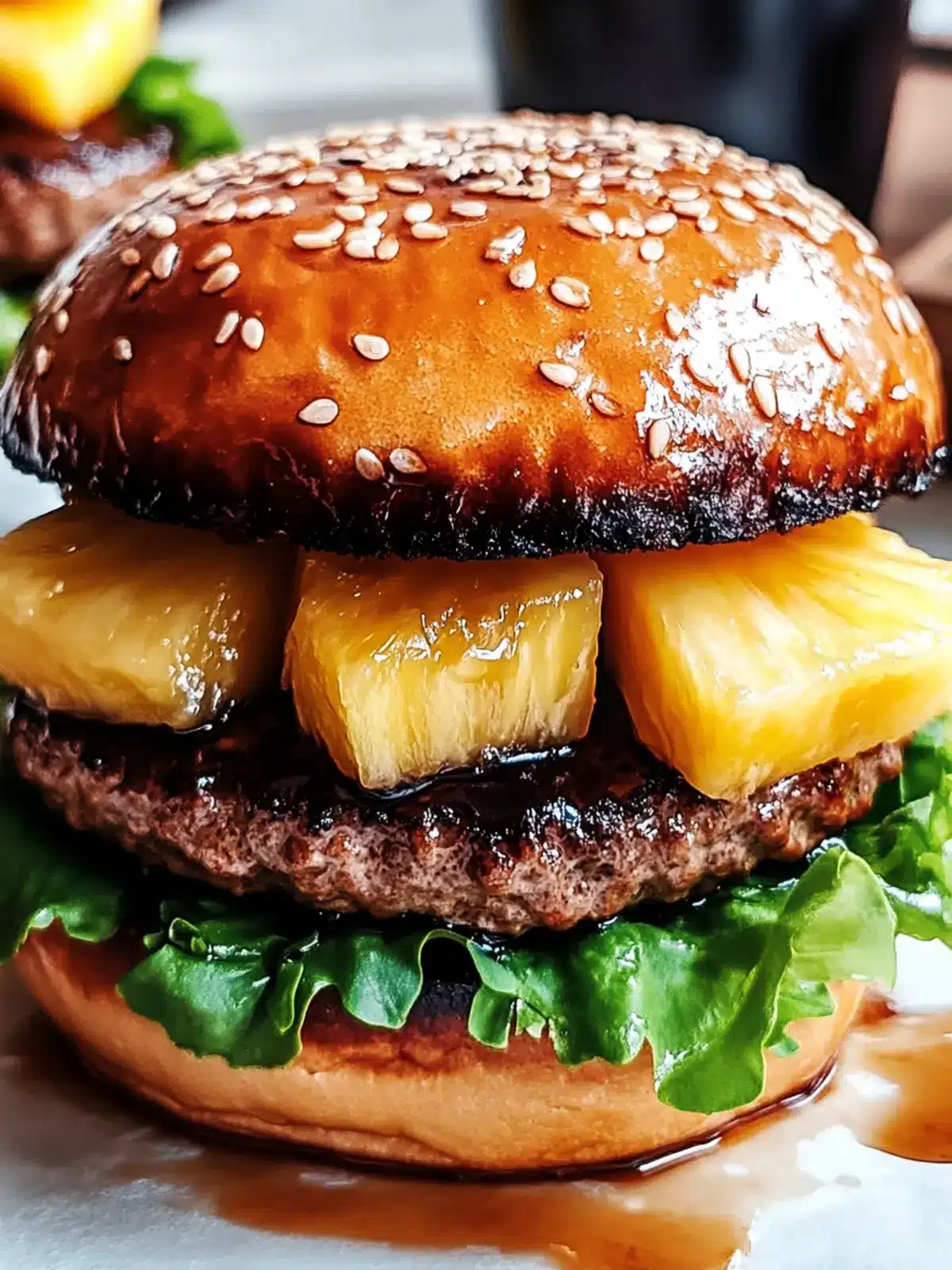 Hawaiian Teriyaki Pineapple Burgers: Your Summer BBQ Upgrade 2 Hawaiian Teriyaki Pineapple Burgers