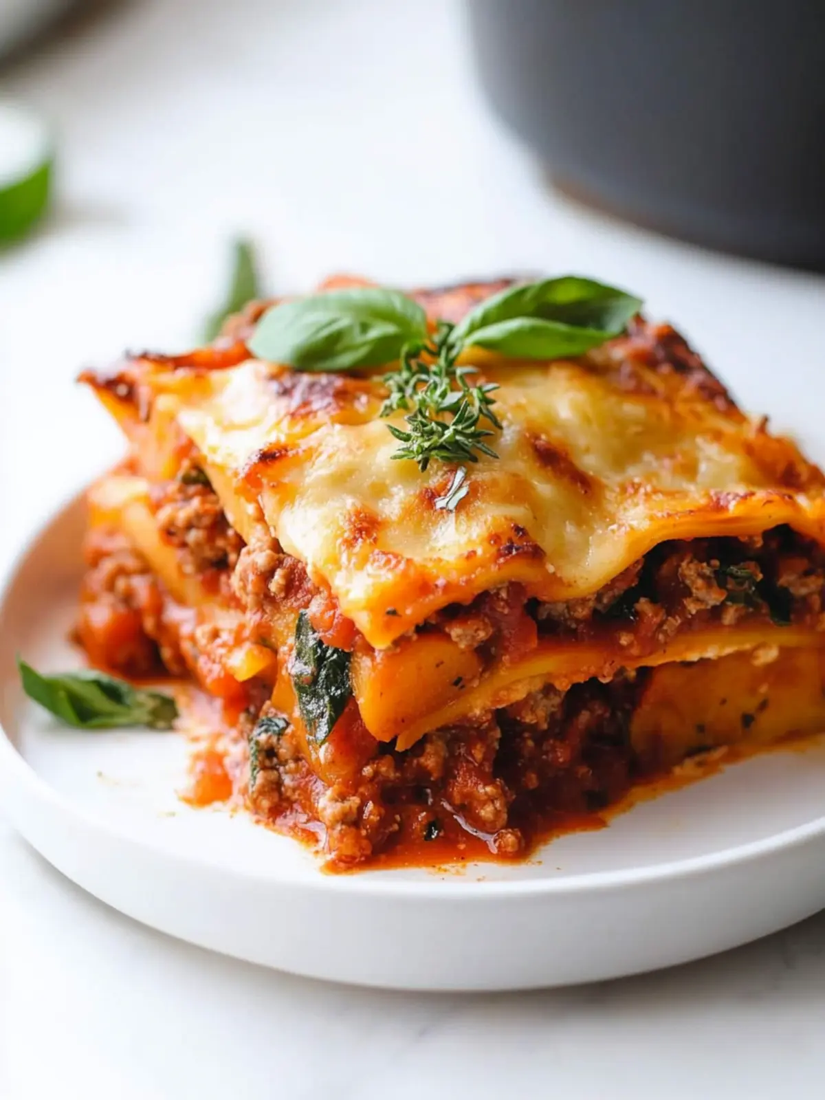 Irresistible Sweet Potato Lasagna with Ground Beef Delight 4 Sweet Potato Lasagna with Ground Beef