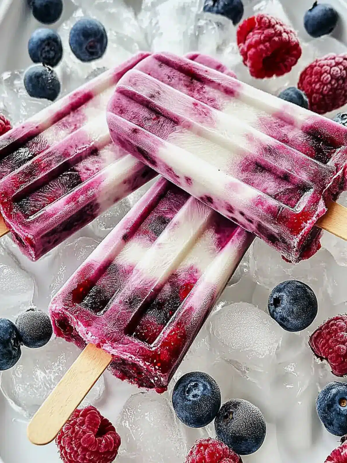Deliciously Creamy Kefir Berry Popsicles You’ll Love 4 Kefir Berry Popsicles